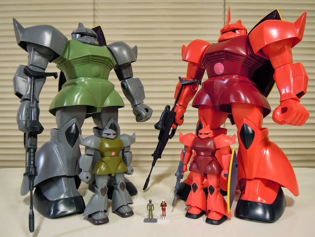 ガンプラ旧キット2672: 旧キット 1/60 シャア専用ゲルググ & 量産型